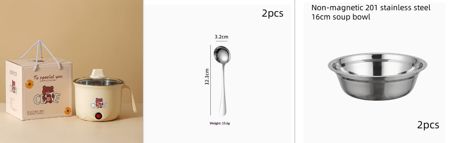 Multi-function Electric Pot Compact Household Hot Pot